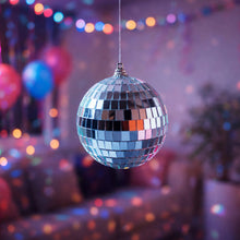 Mirror Disco Ball Hanging Decoration Ball for Party (1 Pc) - justgrabit.in | Just Grab It