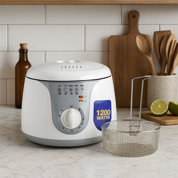 Orbit Adjustable Electric Deep Fryer - 1200W - justgrabit.in | Just Grab It