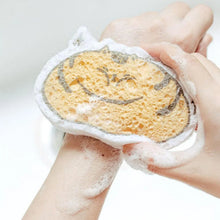 Compressed Wood Pulp Sponge. Creative Cartoon Design Scouring Pad Dishwashing Absorbing Pad. Kitchen Cleaning Tool. - Justgrabit Inc.