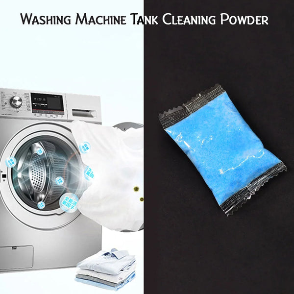WASHING MACHINE STAIN TANK CLEANER DEEP CLEANING DETERGENT POWDER ( 1PC ) - Justgrabit Inc.