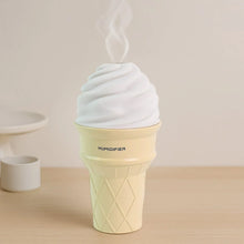 Ice Cream Cone Shape Air Freshener Humidifier (1Pc / Cream Color) - Justgrabit Inc.