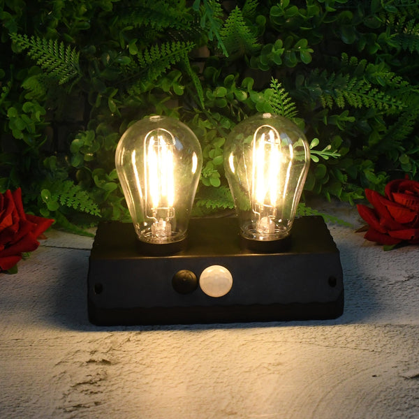 Solar Double LED Bulb Lamp YT - 819 - 2W (1 Pc) - justgrabit.in | Just Grab It