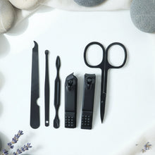 6 in 1 Professional Manicure & Pedicure Grooming Tool Set - justgrabit.in | Just Grab It