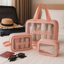 Cosmetic Pouch, Make up Bag for Home & Travel,Accessories Set of 3 - justgrabit.in | Just Grab It