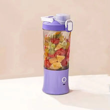 Eletric Crusher Juicer With Multicolor Light, 8 Blades (600 ML / Multicolor) - Justgrabit Inc.