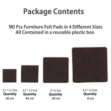 Furniture Pad Square Felt Pads Floor Protector Pad For Home & All Furniture Use - Justgrabit Inc.