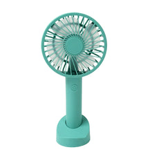 Portable Handheld Fan With 3 Speeds Battery Operated Fan Rechargeable Multi Colors As Base Phone Holder Fan (Battery Included) - Justgrabit Inc.