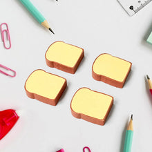 3D Toast Bread Shape Eraser for Kids, Cartoons Erasers Toast Bread Erasers Bread Shaped Eraser for Students, Gift, Cute Fun Food Erasers for School Classroom, Stationery for Boys & Girls (4 Pcs Set) - Justgrabit Inc.