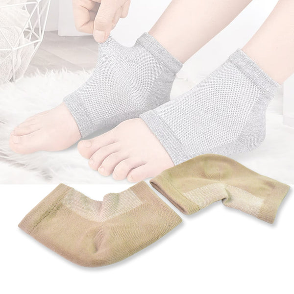 Heel Socks Overnight Heels While You Sleep (1 Pair / Mix Color) - justgrabit.in | Just Grab It