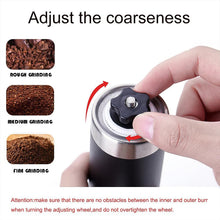 Portable Stainless Steel Manual Coffee Grinder (1 Pc) - justgrabit.in | Just Grab It