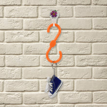 S Shape Plastic Hooks Hanger for Hanging Cloth (3 Pcs Set) - justgrabit.in | Just Grab It