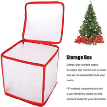 Storage Box Transparent PVC Zipper Sealed Lasting Sock Organizer with Compartment (30×30 CM / Inside Cardboard sheet) - justgrabit.in | Just Grab It