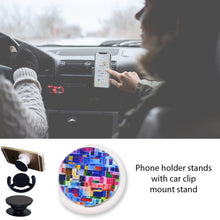 Fashion design mobile phone holder smart phone bracket, Phone Stand & car mount flowers pasley - justgrabit.in | Just Grab It