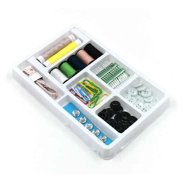 62 Pc Sewing Set used for sewing of clothes and fabrics including all home purposes. - Justgrabit Inc.