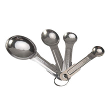 Stainless Steel Measuring Spoons Set - 4pcs, Anti - Rust for Kitchen & Baking - justgrabit.in | Just Grab It