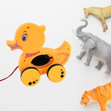Pull Along Toy with Attractive Design, Developmental Toy for Girl Boy (Duck) - justgrabit.in | Just Grab It