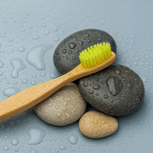 Eco - Friendly Natural Bamboo Toothbrush with Medium Bristles (1 Pc) - Justgrabit Inc.