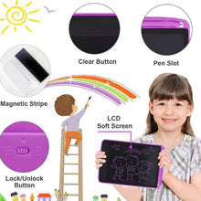 Portable LCD Writing Board Slate Drawing Record Notes Digital Notepad with Pen Handwriting Pad Paperless Graphic Tablet for Kids (8.5 inch) - Justgrabit Inc.