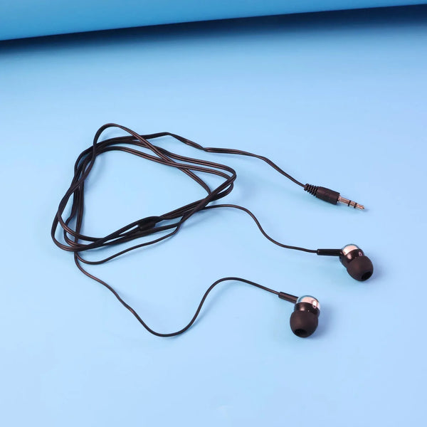 Wired Stereo Earphones with 3.5mm Jack (1 Pc / 1.2m Cable) - Justgrabit Inc.