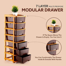 7 - Layer Multipurpose Plastic Storage Drawer Organizer - Justgrabit Inc.