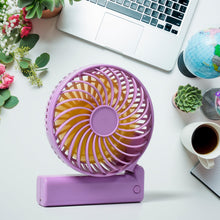 Portable Mini handy Fan & Personal Table Fan (Battery Not Include) - justgrabit.in | Just Grab It