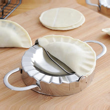 Stainless Steel Dumpling Maker, Dough Cutter Pie Mold Tool. - Justgrabit Inc.