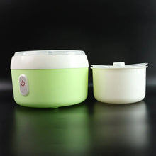 Green Electric Yogurt Maker used in all kinds of household and kitchen places for making yoghurt. - Justgrabit Inc.