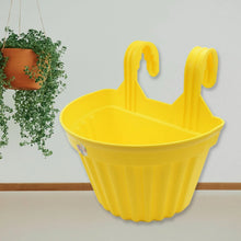 Multicolor Hanging Plastic Planters Orchid Relling , For Plantation, Planters for Balcony and Home Gardening, Indoor, Outdoor (1 Pc ) - Justgrabit Inc.
