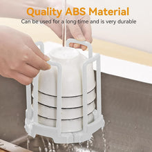 Plastic Bowl Holder Bowl Organizer Drain Rack (1 Pc) - justgrabit.in | Just Grab It