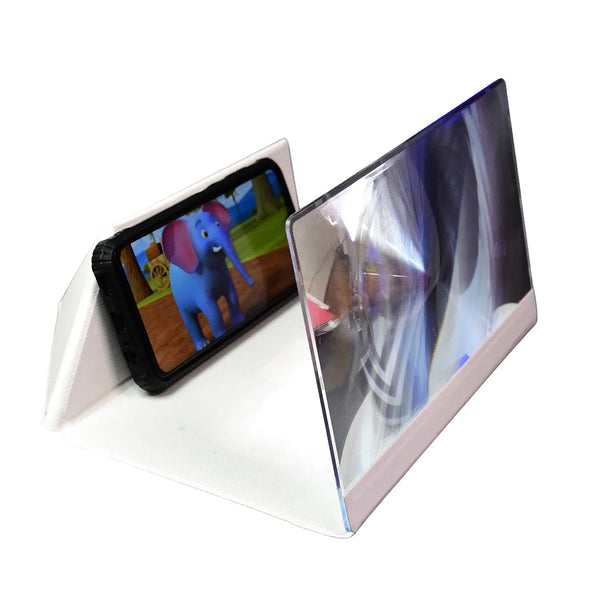 3D HD Mobile Phone Screen Magnifier Amplifier (1 Pc / 12 Inch) - justgrabit.in | Just Grab It