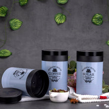 Airtight Containers – For Tea, Coffee, Sugar & More (3 Pcs Set) - justgrabit.in | Just Grab It
