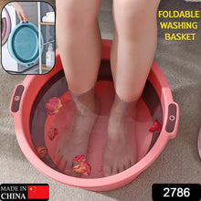 Multi - Purpose Portable Collapsible Folding Tub, with Hanging Hole & Save Storage Space, Also use for Foot Spa. - Justgrabit Inc.