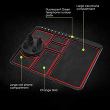Car Dashboard Mat & Mobile Phone Holder Mount - Justgrabit Inc.