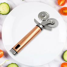 Pastry cutter wheel - Pie Crust Cutter Premium Double Cutter Wheel (1 Pc) - justgrabit.in | Just Grab It