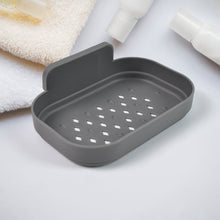 Plastic Soap Dish Holder Bathroom Shower Wall Mounted Self Adhesive ,Sabudani (1 Pc) - justgrabit.in | Just Grab It