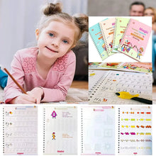 4 Pc Magic Copybook widely used by kids, children’s and even adults also to write down important things over it while emergencies etc. - Justgrabit Inc.