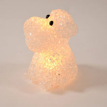 Dog Shape Crystal LED Night Light Lamp – Cute Glowing Animal Decorative Light (1 Pc) - Justgrabit Inc.