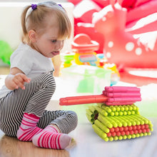 Bullet Blocks for Intelligent Kids Creative Bullets Shaped Building Blocks (Approx 88 Pcs) - justgrabit.in | Just Grab It