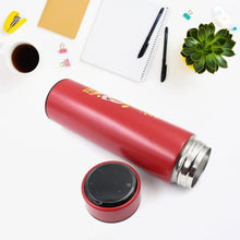Printed Smart Vacuum Insulated Water Bottle with LED Temperature Display (1 Pc / 500 ML Approx / Multicolor) - justgrabit.in | Just Grab It