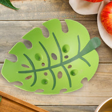 Supermom Leaf - Shaped Plastic Fruit Basket (1 Pc) - justgrabit.in | Just Grab It