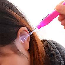 Pink LED Flashlight Earpick with Tweezer (1 Pc) - justgrabit.in | Just Grab It