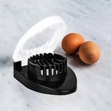 Oval Shape Plastic Multi Purpose Egg Cutter / Slicer with Stainless Steel Wires - Justgrabit Inc.