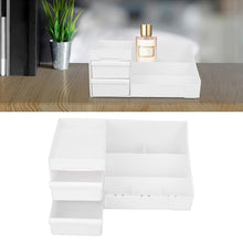 Large Capacity Desktop Cosmetic Storage Box (1 Pc / Mix Color) - justgrabit.in | Just Grab It