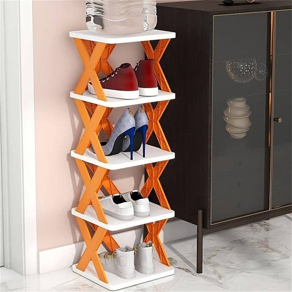 5 - Layer Shoe Rack for Small Spaces & Easy Storage - justgrabit.in | Just Grab It