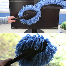 Car Wash Cleaning Brush Microfiber Dusting Tool Duster Dust Mop Home Cleaning For Cleaning and Washing of Dirty Car Glasses, Windows and Exterior. - justgrabit.in | Just Grab It