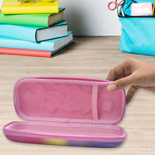 3D Cartoon Zipper Compass Box, Pencil Box (1 Pc / Mix Design) - justgrabit.in | Just Grab It