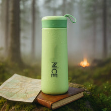 Leak - Proof Plastic Flask - (Green Color / 1 Pc / 400ML) - justgrabit.in | Just Grab It