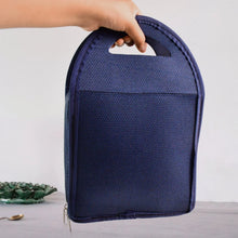 Steel Lunch Box Set (4 pcs, Black) - justgrabit.in | Just Grab It
