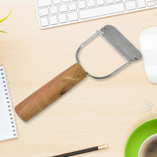 Wooden Handle Metal Vegetable Cutter, Peeler, Slicer (1 Pc / B Grade) - justgrabit.in | Just Grab It