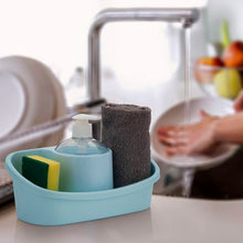 3 in 1 Hand wash Liquid Soap Dispenser with Sponge Holder (1 Set) - justgrabit.in | Just Grab It